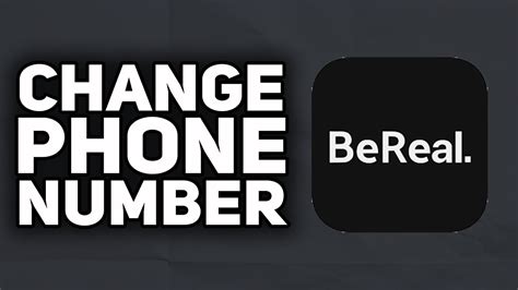 change bereal phone number|BeReal Help Center